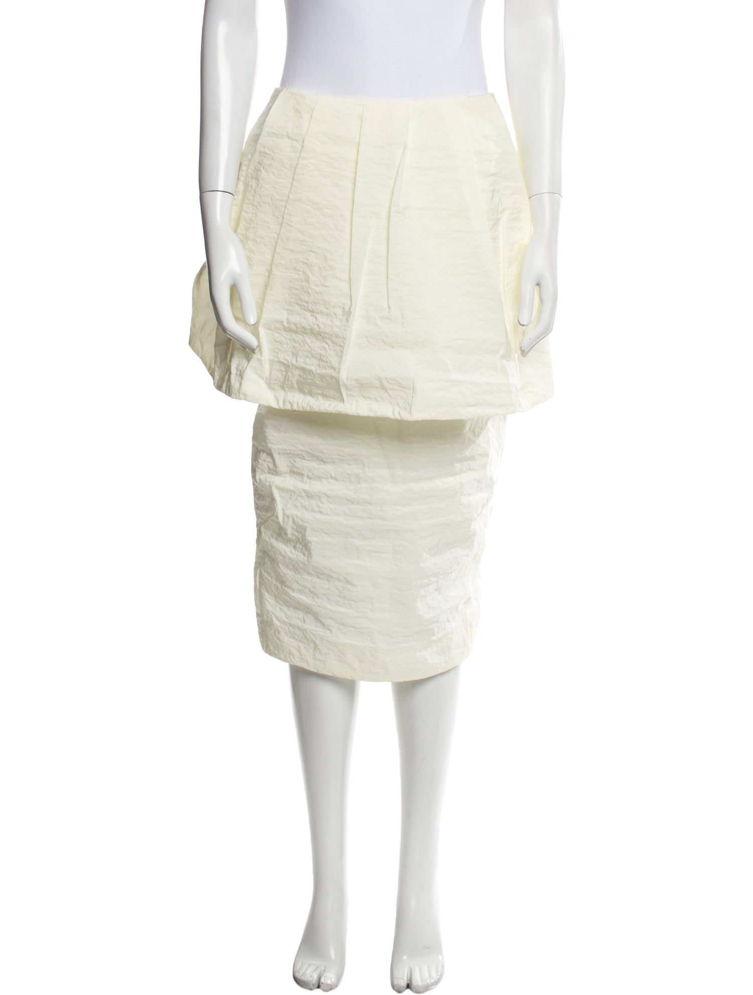 Simone Rocha Nylon Knee-Length Skirt