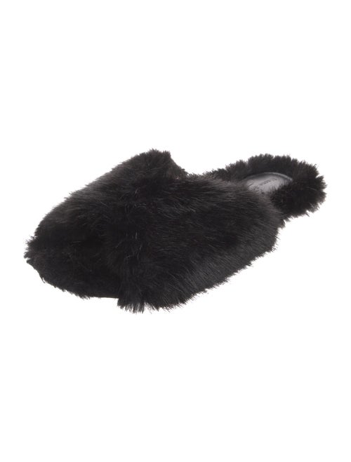 Simone Rocha Faux Fur Slides