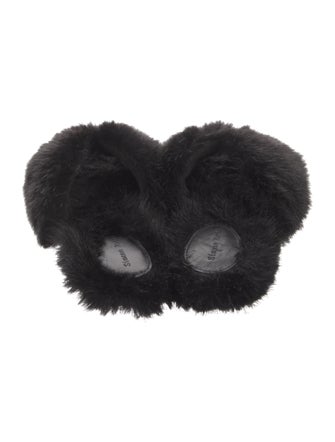 Simone Rocha Faux Fur Slides