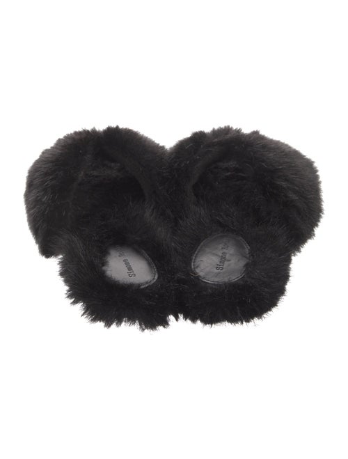 Simone Rocha Faux Fur Slides