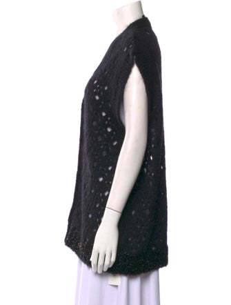 Simone Rocha Mohair V-Neck Sweater