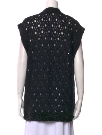 Simone Rocha Mohair V-Neck Sweater