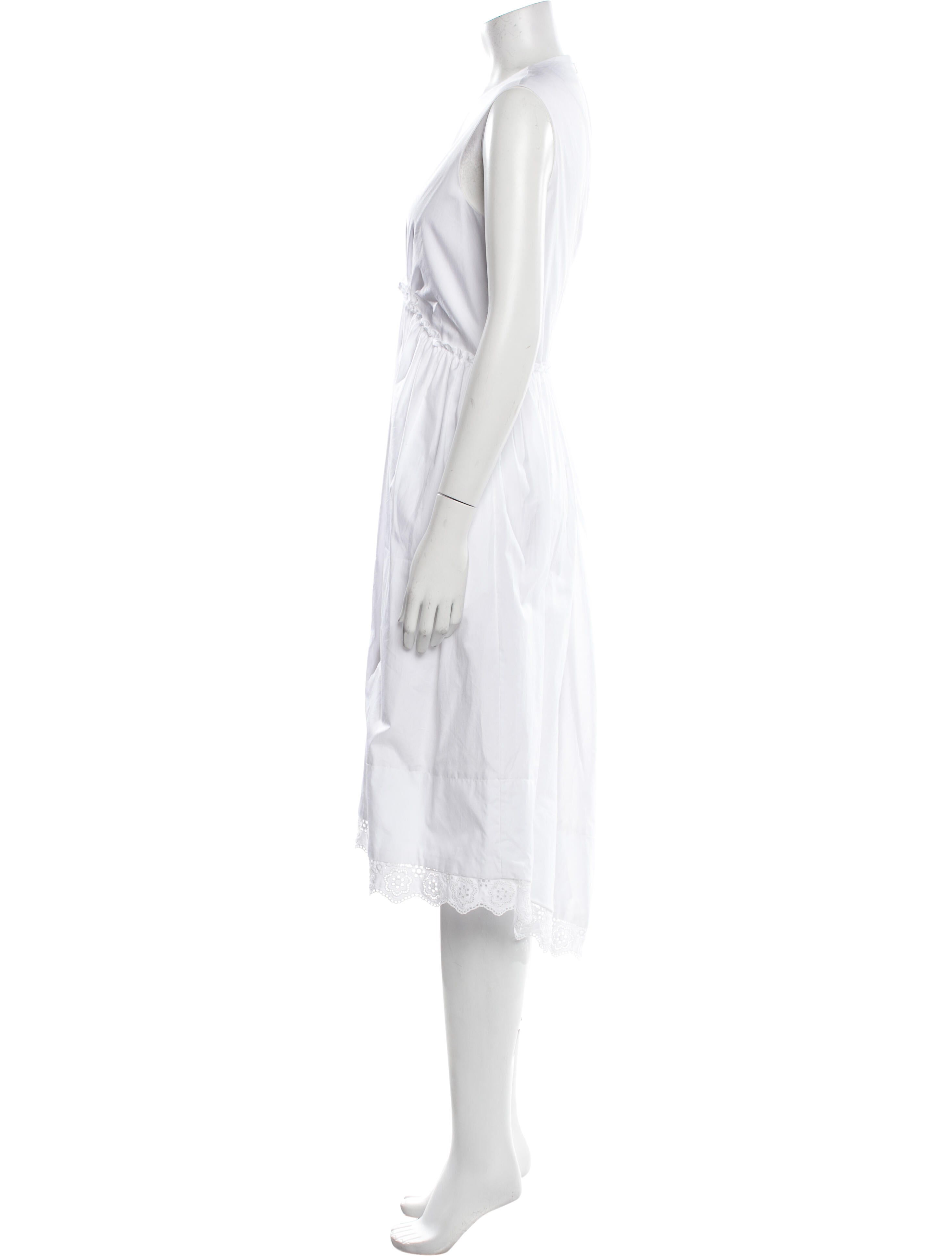 Simone Rocha Crew Neck Long Dress