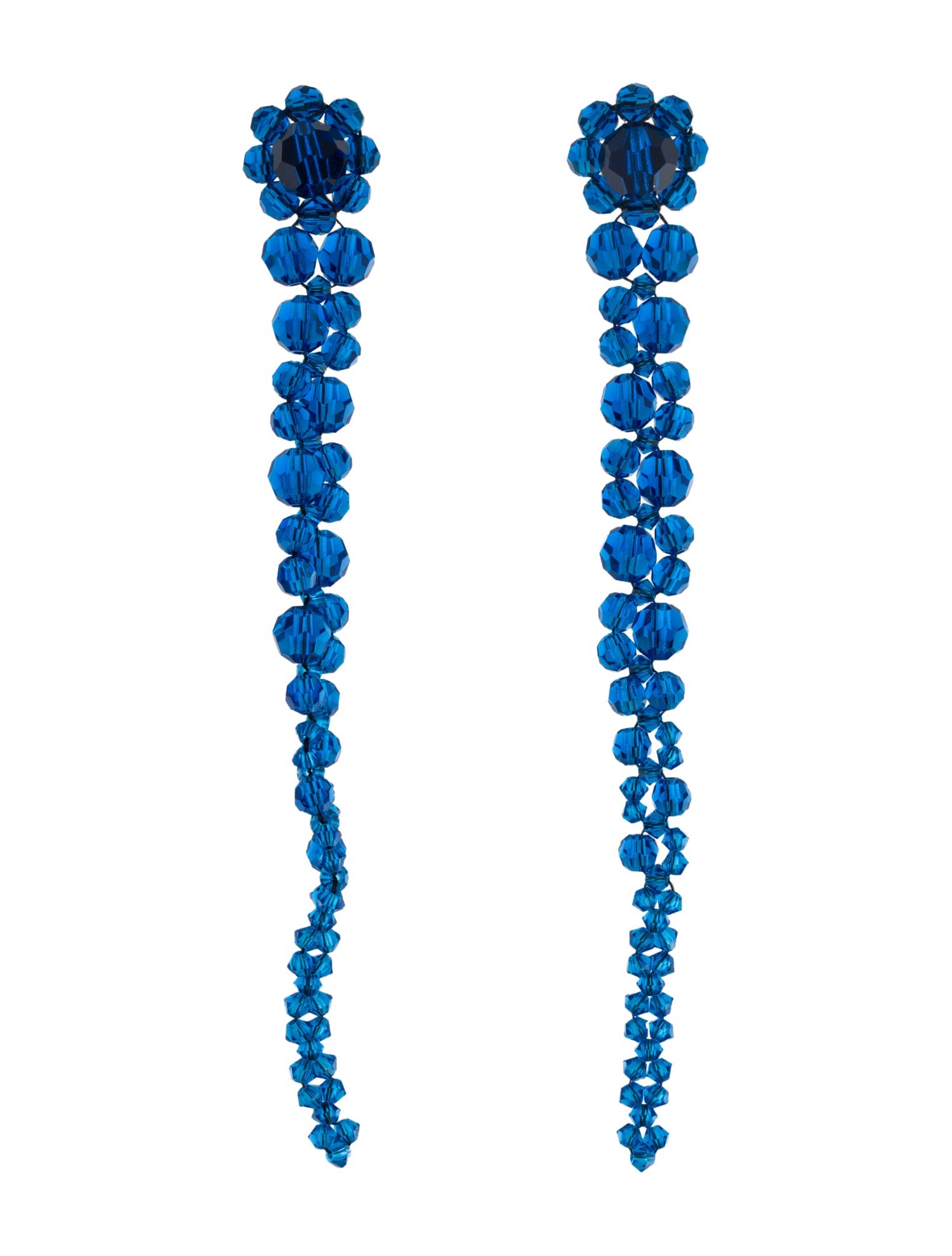 Simone Rocha Crystal Drip Earrings