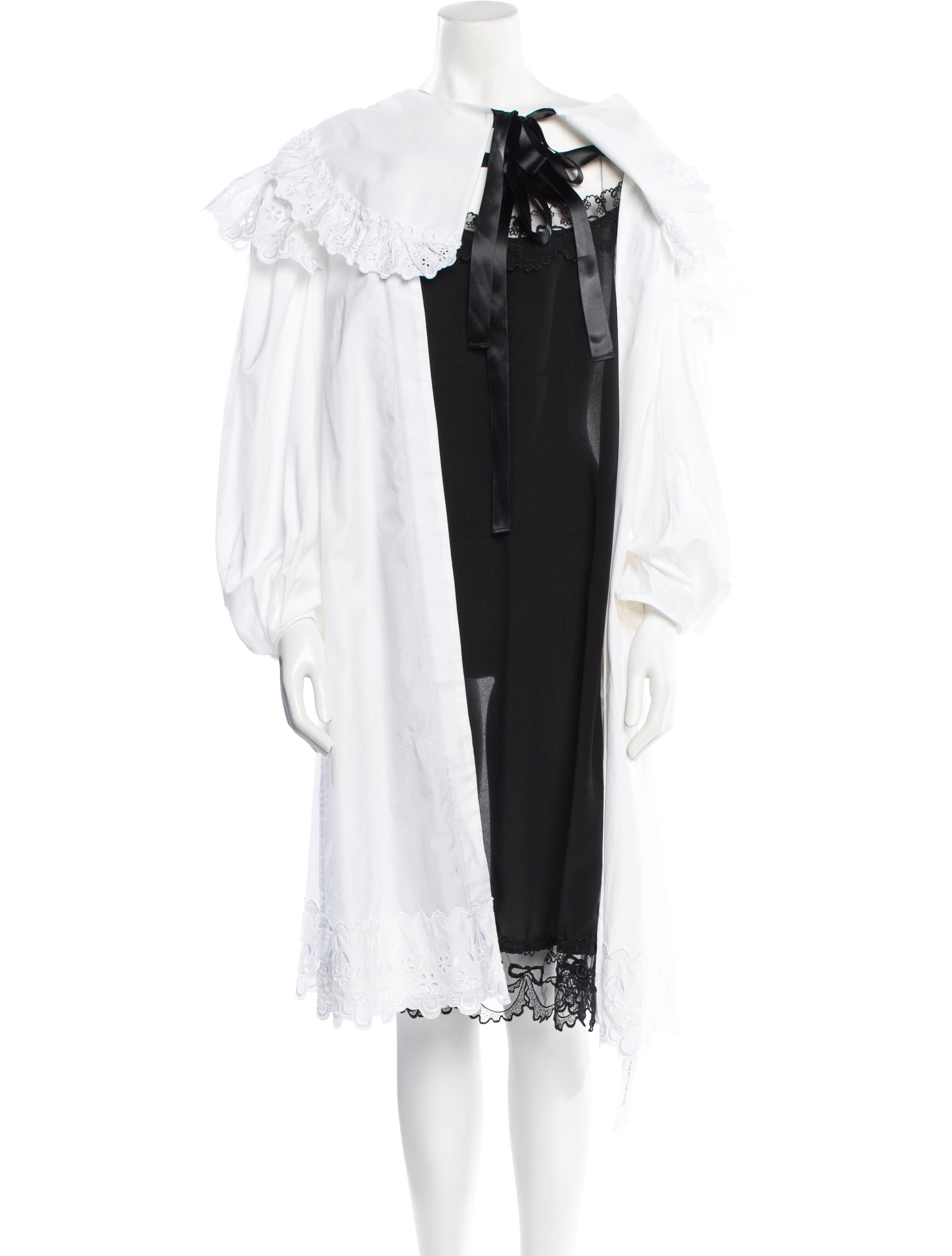 【sacai】　long dress Sacai Nylon Long Dress - White Dresses, Clothing - WS142367
