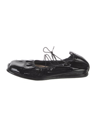 Simone Rocha Patent Leather Ballet Flats