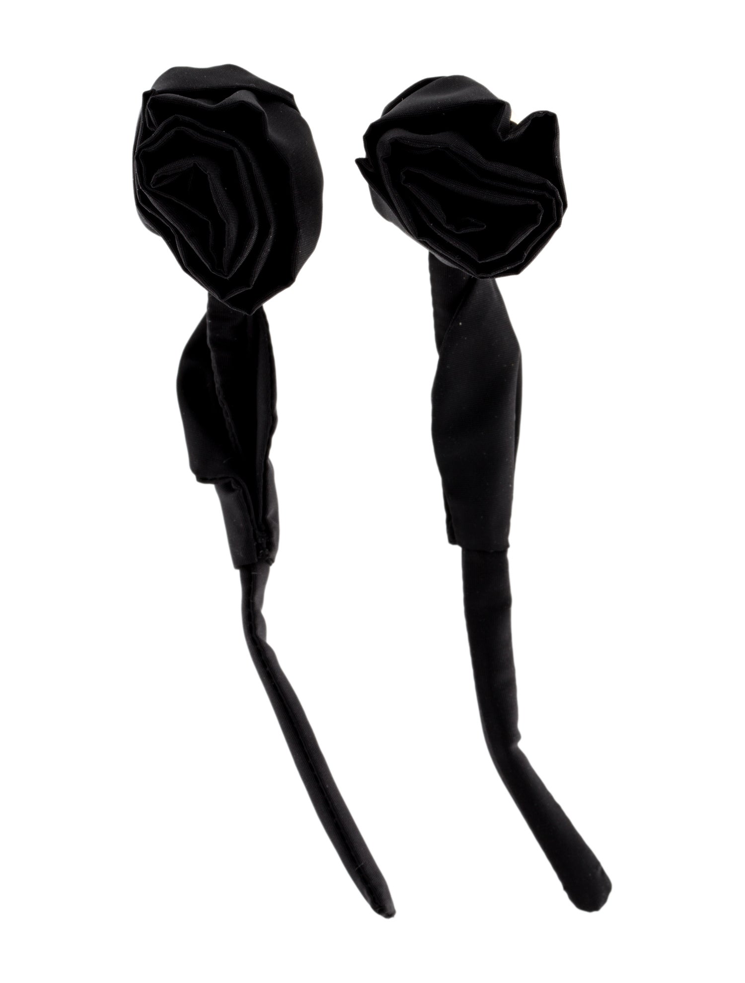 Simone Rocha Rose Drop Earrings