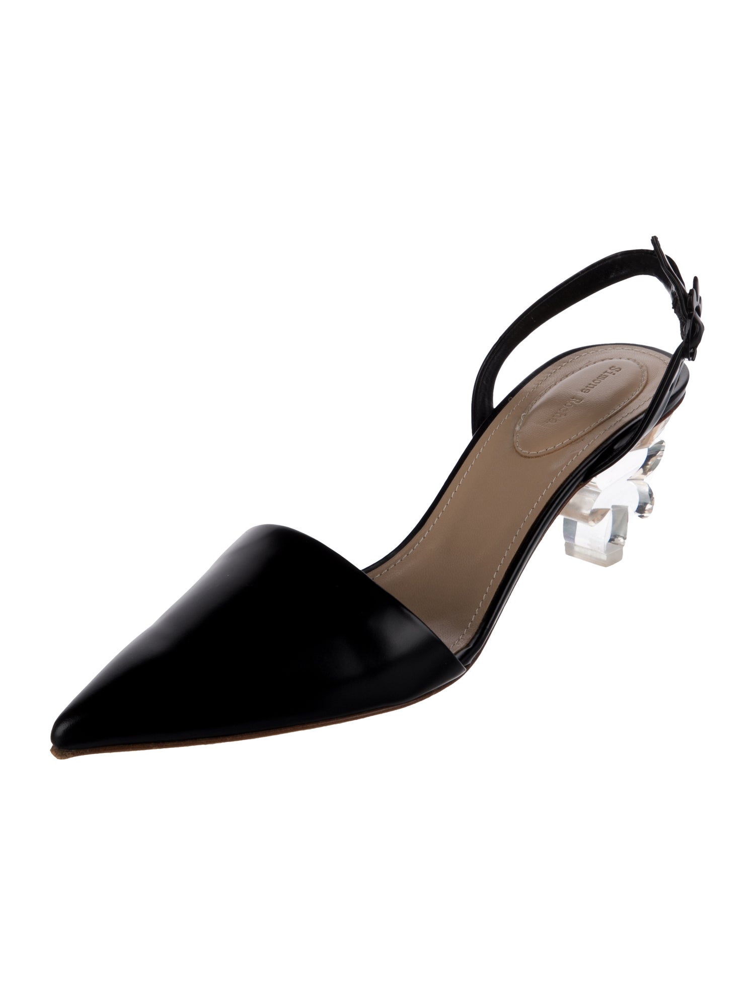 Simone Rocha Leather Slingback Pumps