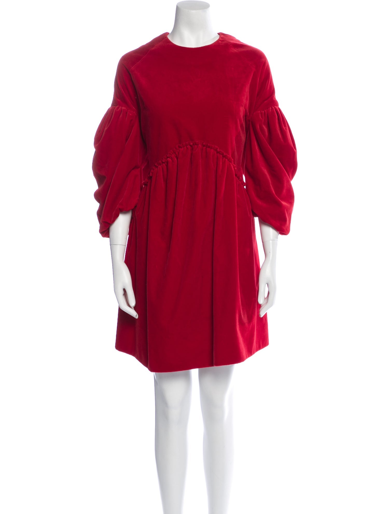 Simone Rocha Crew Neck Knee-Length Dress