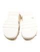 Simone Rocha Faux Pearl Accents Canvas Espadrilles