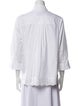 Simone Rocha Three-Quarter Sleeve Button-Up Top