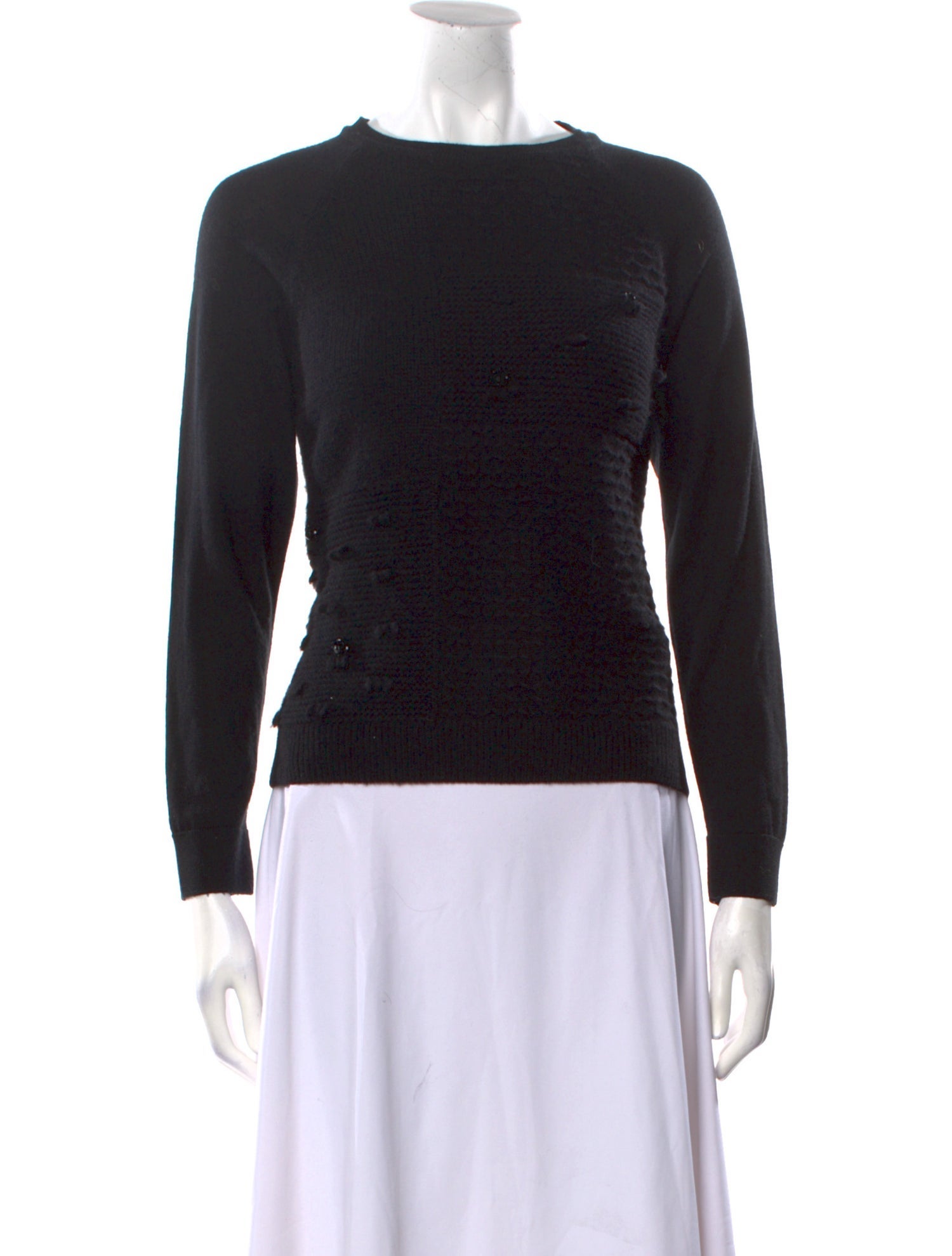 Simone Rocha Wool Crew Neck Sweater