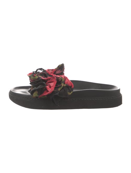 Simone Rocha Ruffle Embellishment Slides