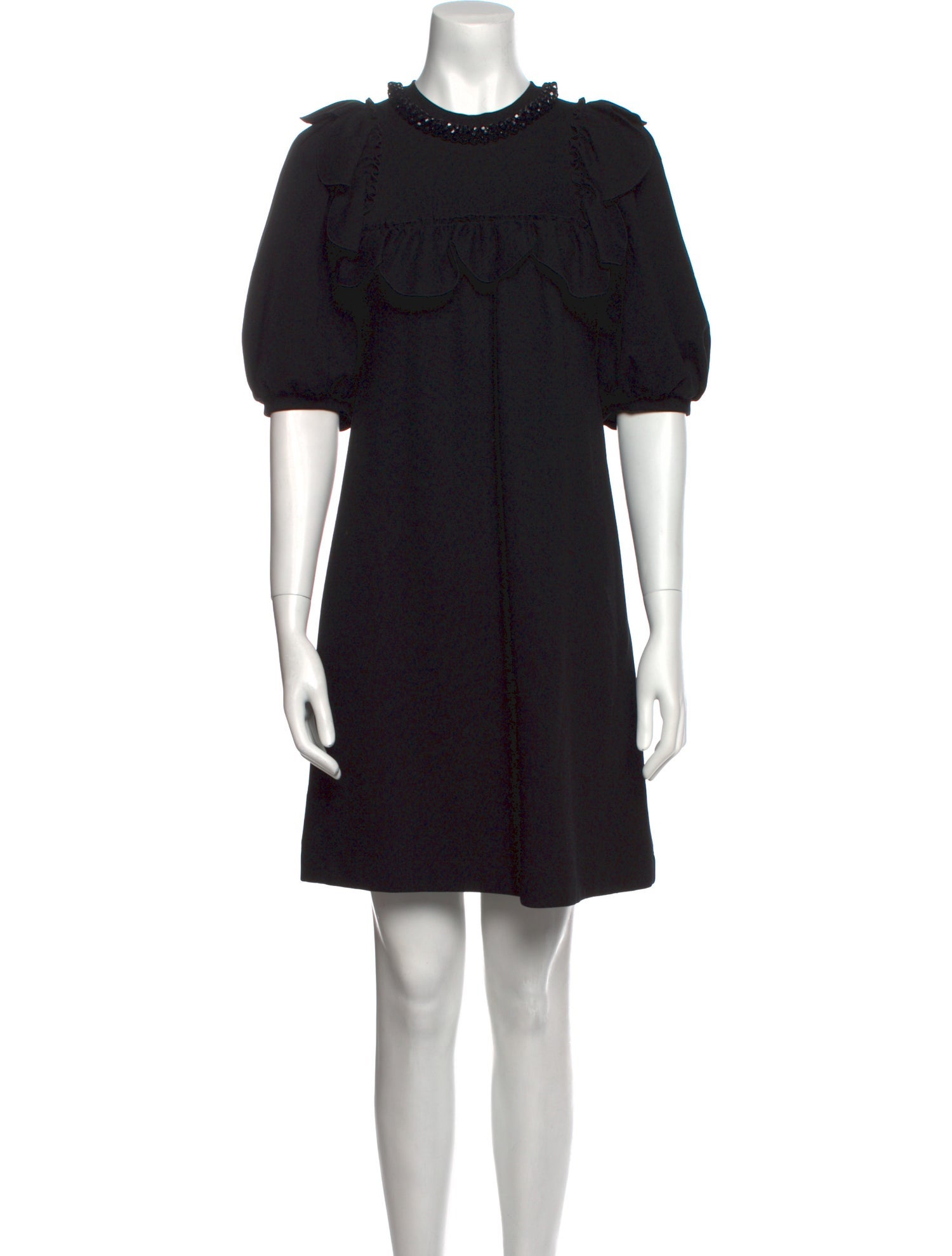 Simone Rocha Crew Neck Mini Dress