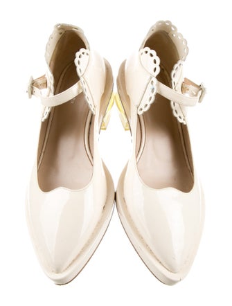 Simone Rocha Patent Leather Oxfords