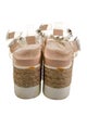 Simone Rocha Faux Pearl Accents PVC Espadrilles