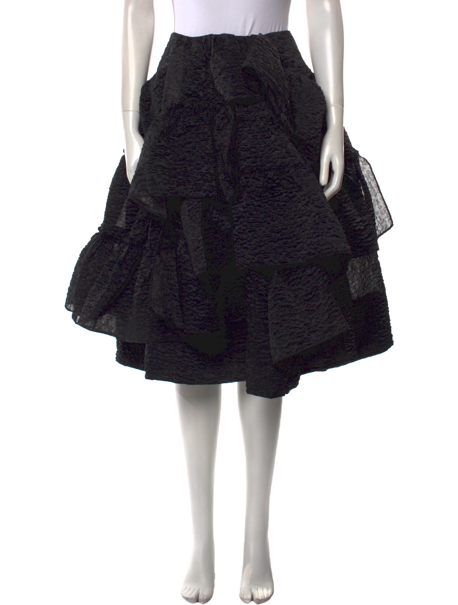 Simone Rocha Printed Knee-Length Skirt w/ Tags
