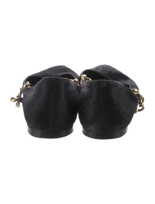 Simone Rocha Fur Mary Jane Flats