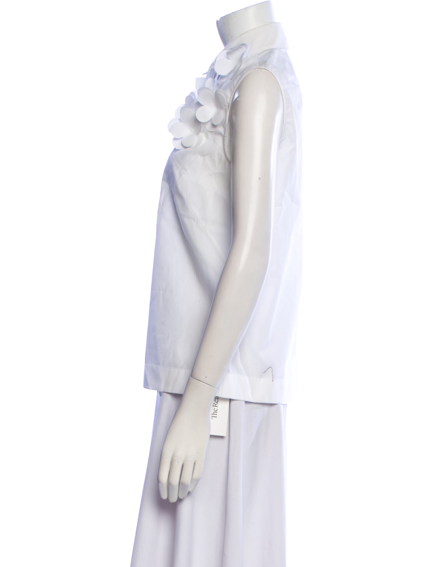 Simone Rocha Sleeveless Button-Up Top