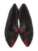 Simone Rocha Tweed Printed Flats