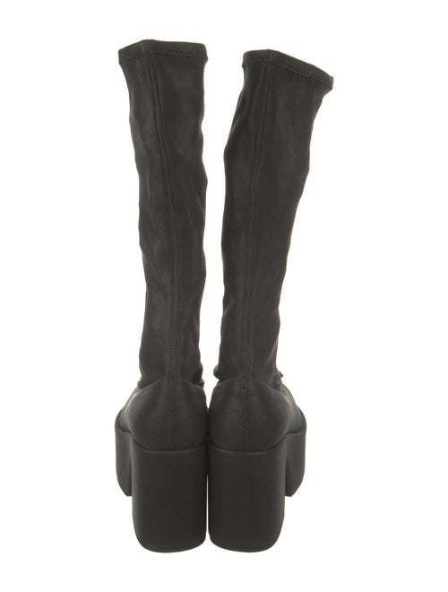 Simone Rocha Leather Bow Accents Sock Boots