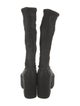 Simone Rocha Leather Bow Accents Sock Boots