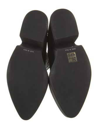 Simone Rocha Leather Bow Accents Sock Boots