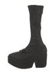 Simone Rocha Leather Bow Accents Sock Boots
