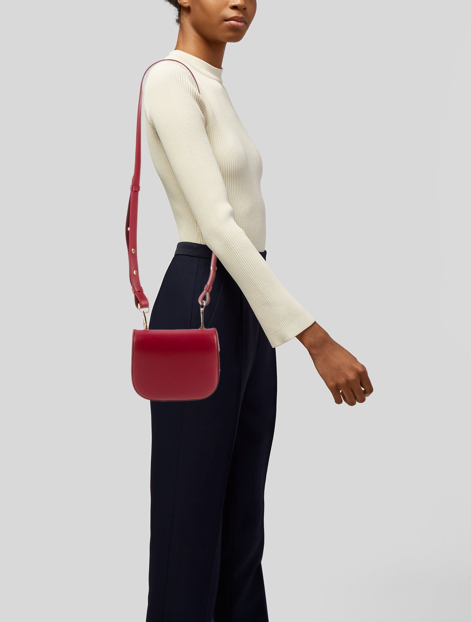 Simone Rocha Leather Messenger Bag