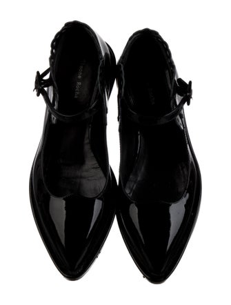 Simone Rocha Patent Leather Lasercut Accents Pumps
