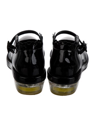 Simone Rocha Patent Leather Lasercut Accents Pumps