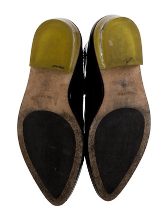 Simone Rocha Patent Leather Lasercut Accents Pumps