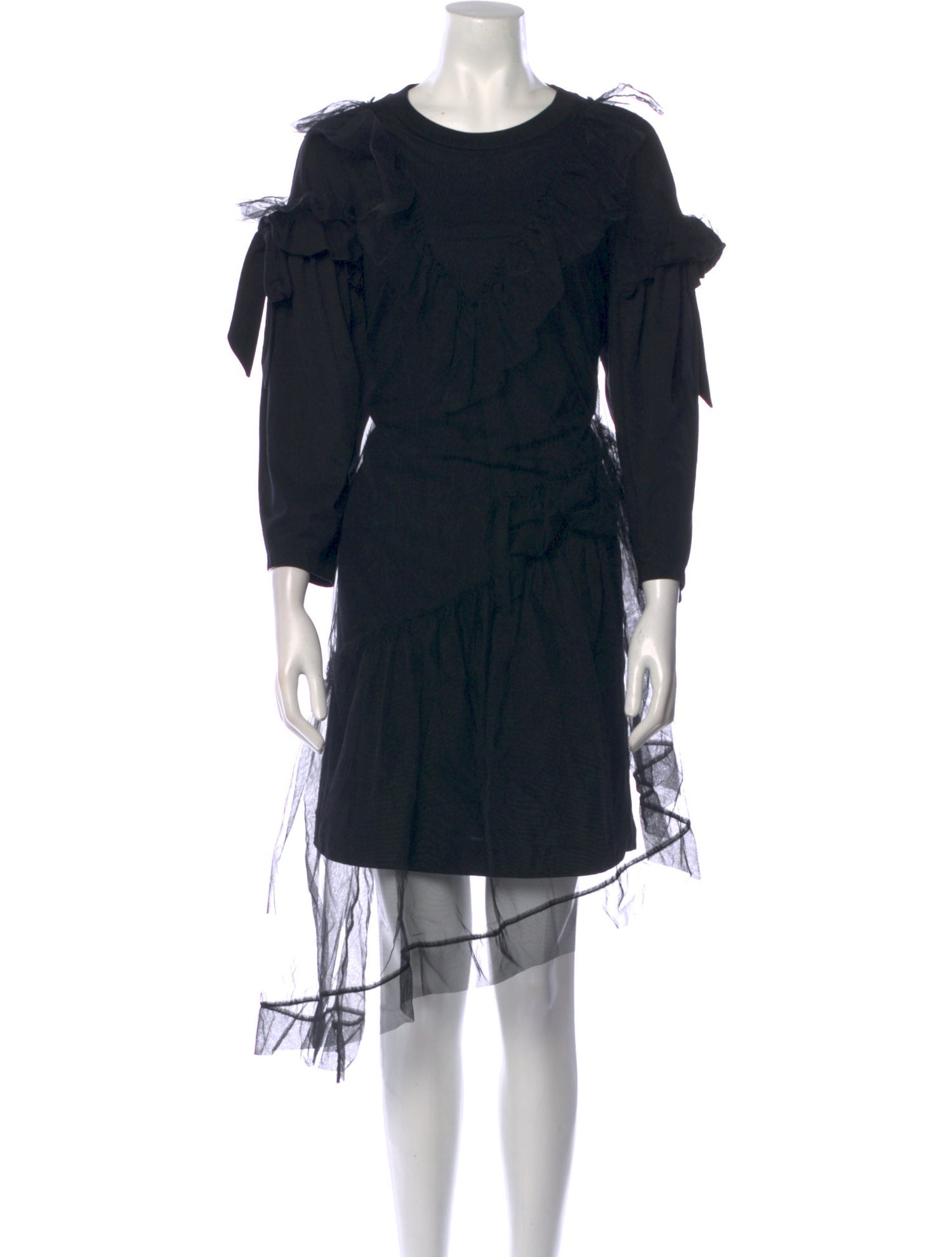 Simone Rocha Scoop Neck Mini Dress