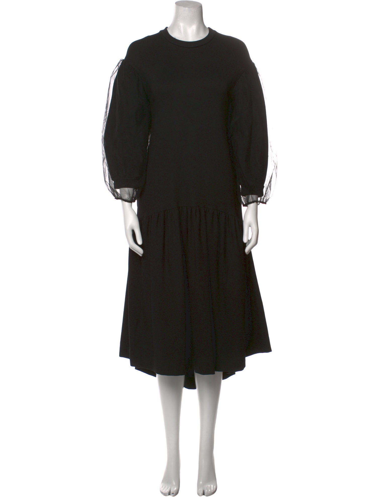 Simone Rocha Crew Neck Long Dress