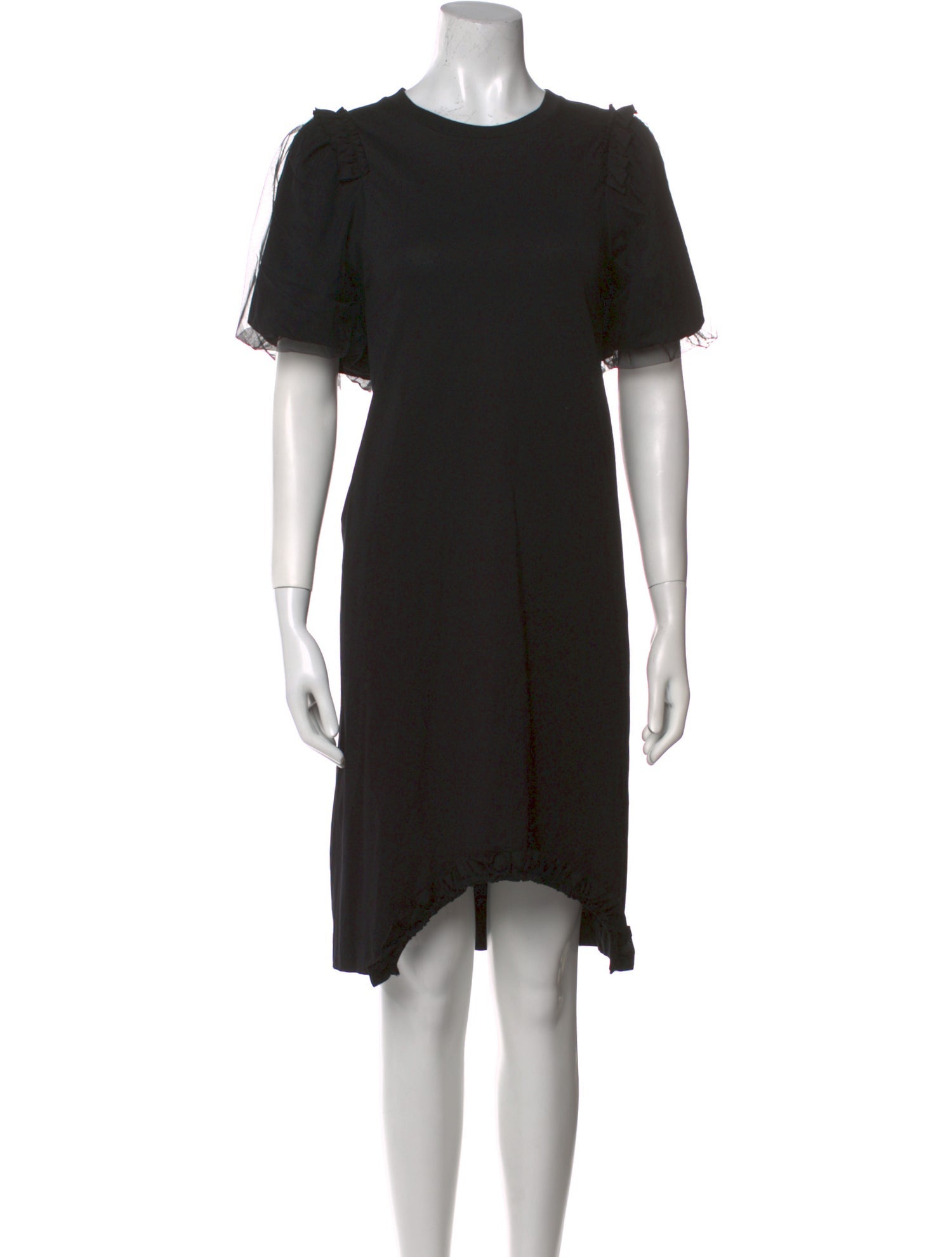 Simone Rocha Crew Neck Knee-Length Dress