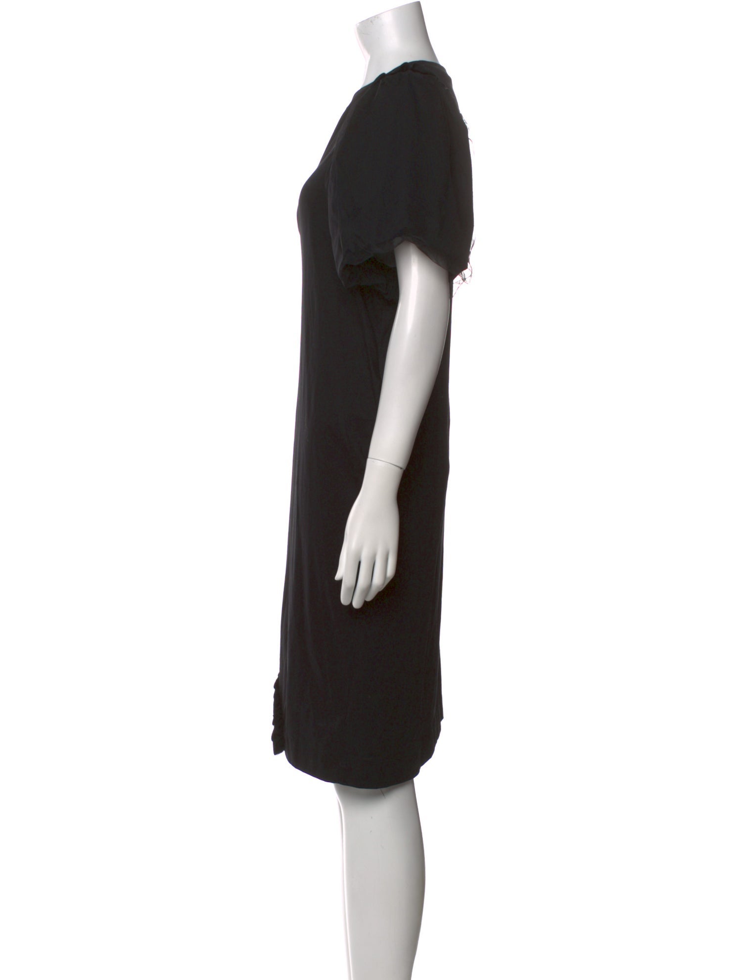 Simone Rocha Crew Neck Knee-Length Dress