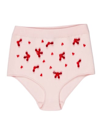 Simone Rocha Crystal Embellishments Short Set