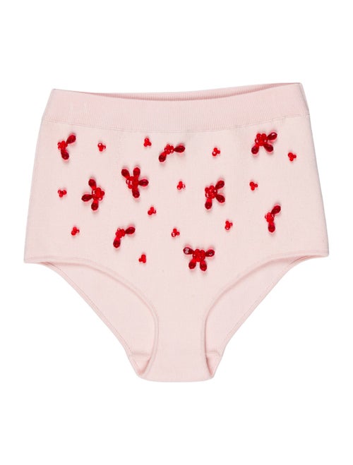 Simone Rocha Crystal Embellishments Short Set