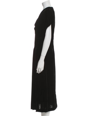 Simone Rocha V-Neck Midi Length Dress