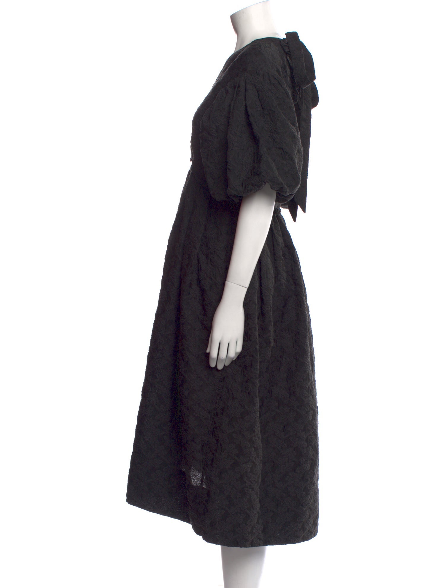 Simone Rocha Crew Neck Long Dress