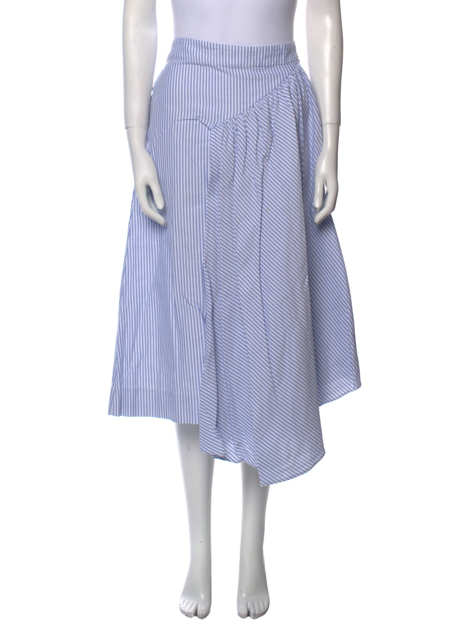 Simone Rocha Striped Midi Length Skirt