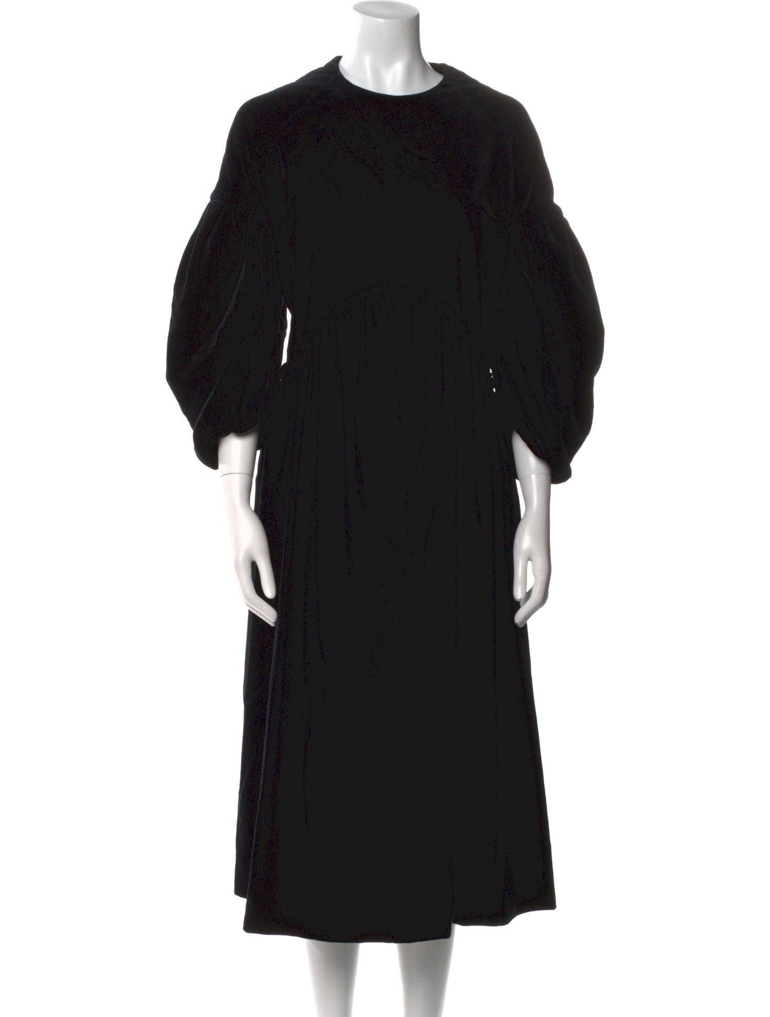 Simone Rocha Crew Neck Midi Length Dress