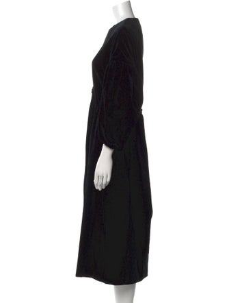 Simone Rocha Crew Neck Midi Length Dress