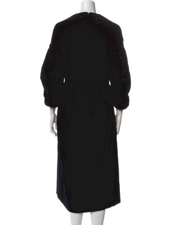 Simone Rocha Crew Neck Midi Length Dress