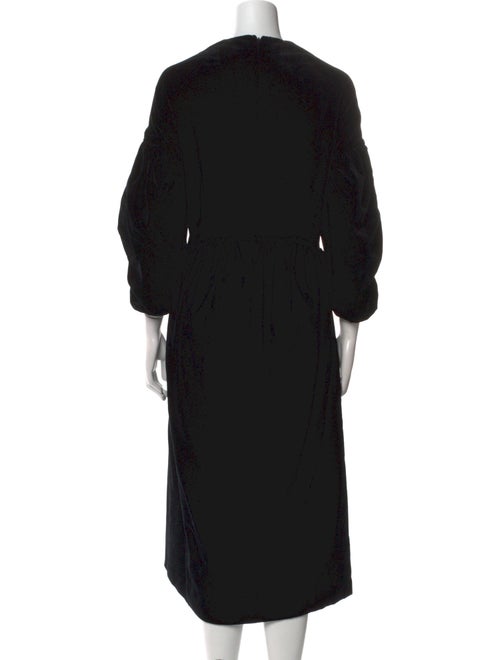 Simone Rocha Crew Neck Midi Length Dress