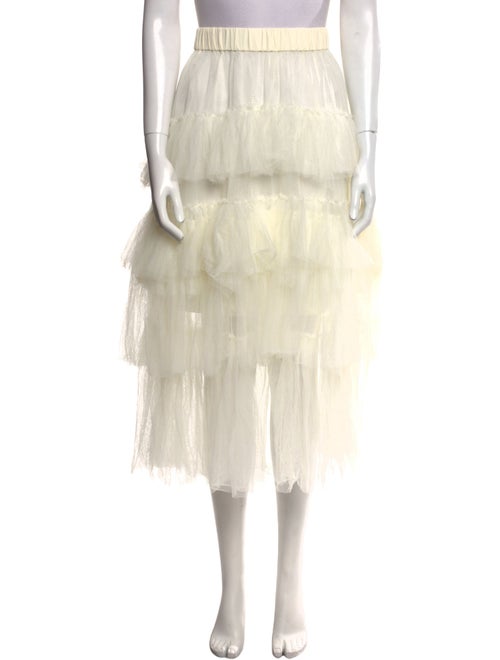 Simone Rocha Nylon Midi Length Skirt