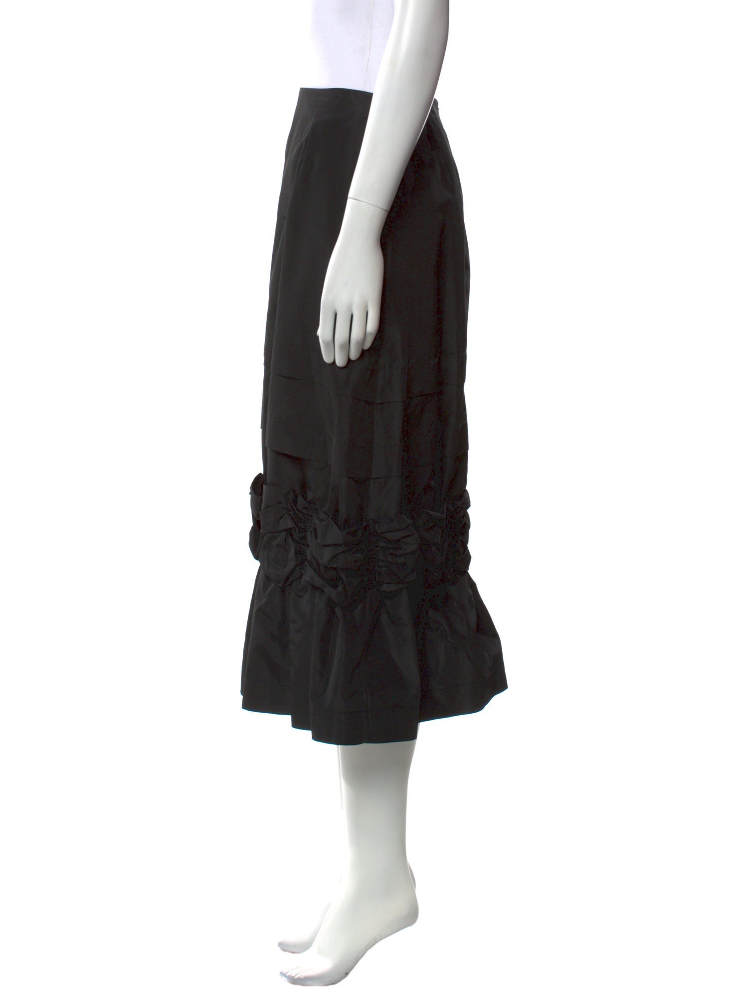 Simone Rocha Ruffle Embellishment Midi Length Skirt w/ Tags