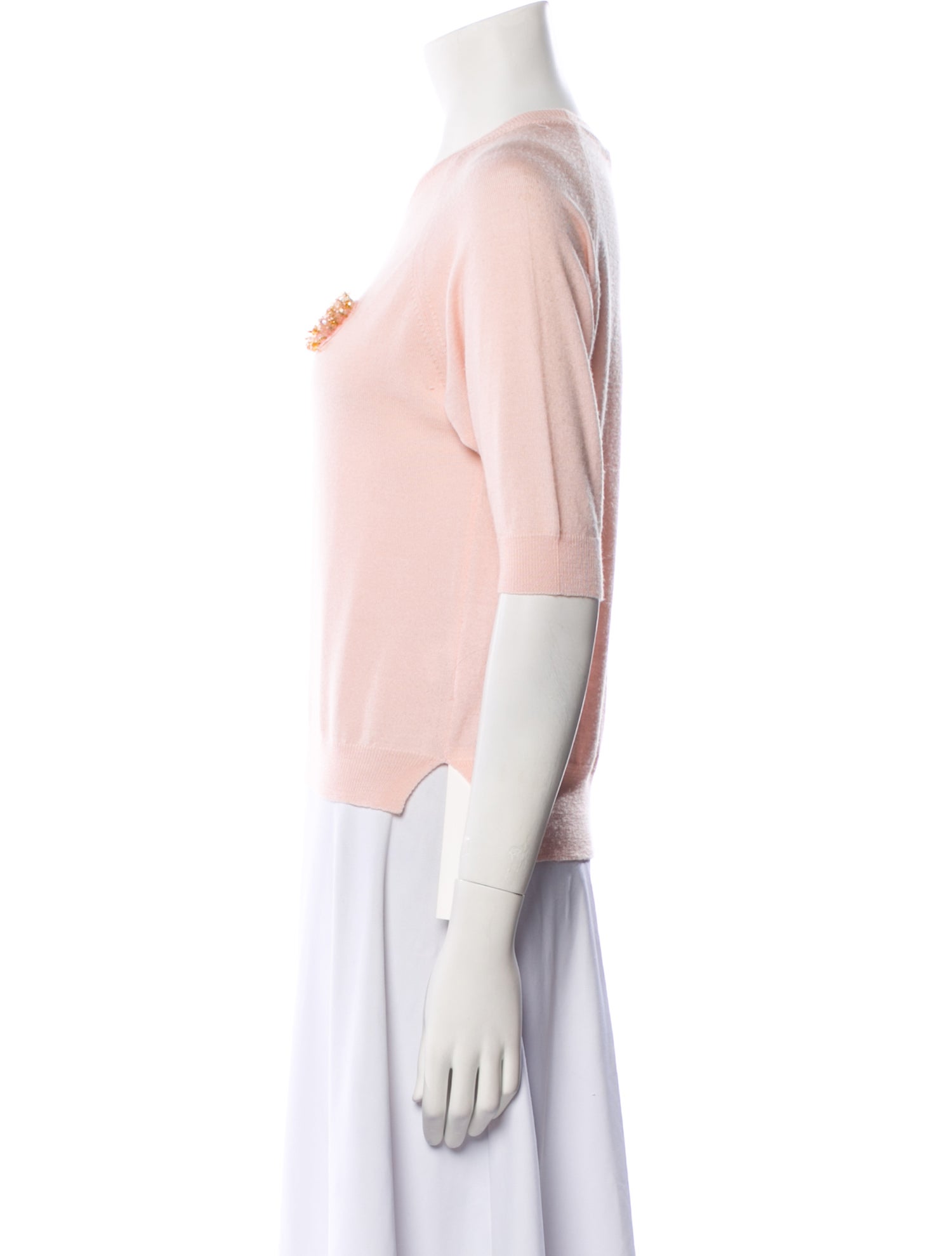 Simone Rocha Merino Wool Crew Neck Sweater