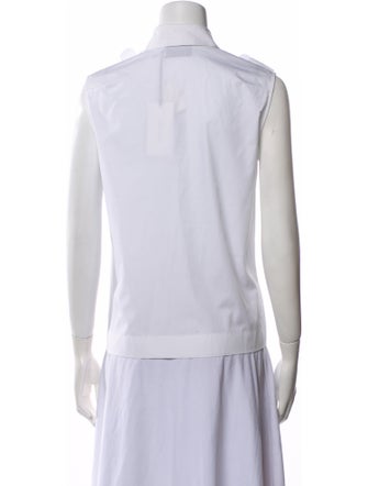 Simone Rocha Sleeveless Button-Up Top