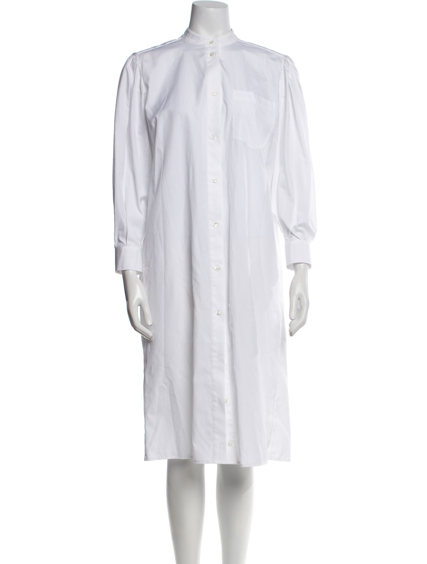 Simone Rocha Mock Neck Midi Length Dress